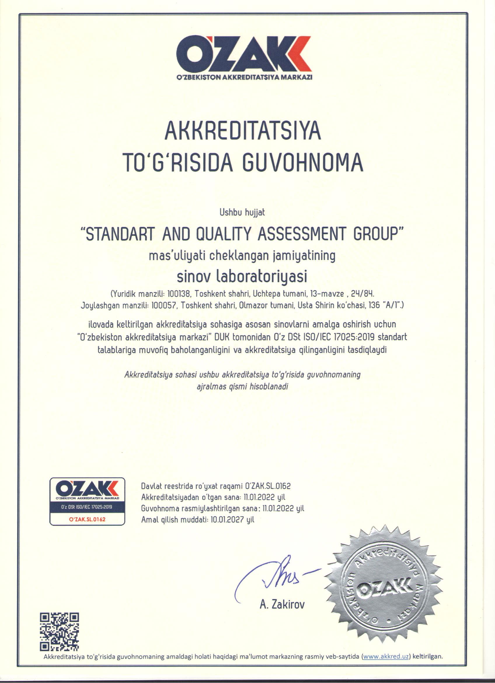 O'ZAK.SL.0162